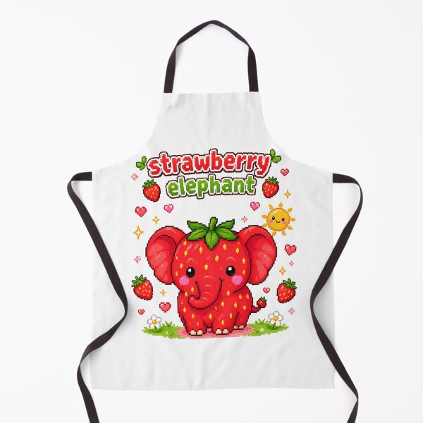 Item preview, Strawberry Elephant Brainrot Summer designed and sold by Dreamsinpastel.