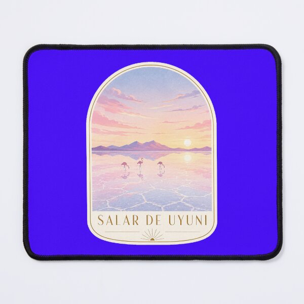 Item preview, Salar de Uyuni Bolivia Salt Flat Travel Art designed and sold by ArtsyExplorer.