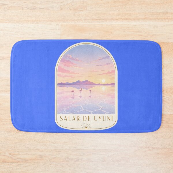 Item preview, Salar de Uyuni Bolivia Salt Flat Travel Art designed and sold by ArtsyExplorer.