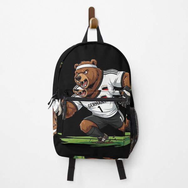 Item preview, Germany Bear Goalkeeper — Football World Cup 2026 Cartoon Mascot designed and sold by David Mateo ArtWorks.