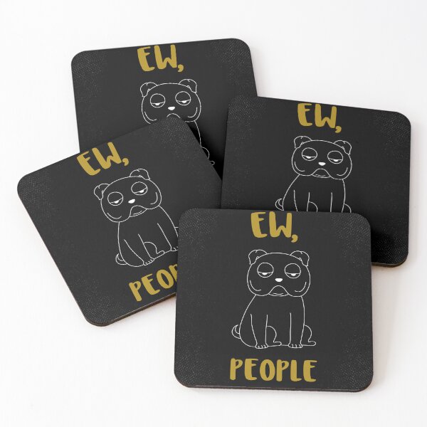 Item preview, Ew People Funny Introvert Sarcastic Anti Social designed and sold by crazydotdesigns.