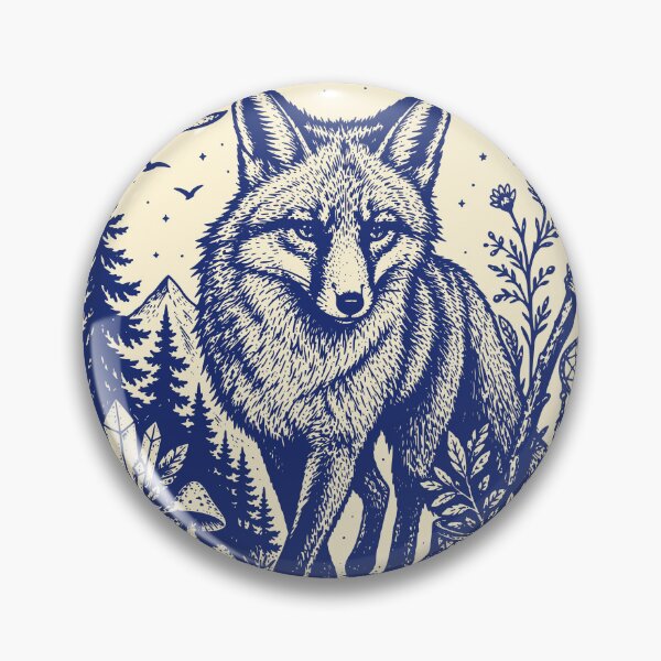 Item preview, Vintage Woodland Fox Wilderness Art designed and sold by 89shirts.