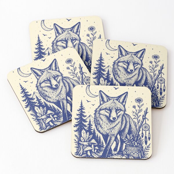 Item preview, Vintage Woodland Fox Wilderness Art designed and sold by 89shirts.