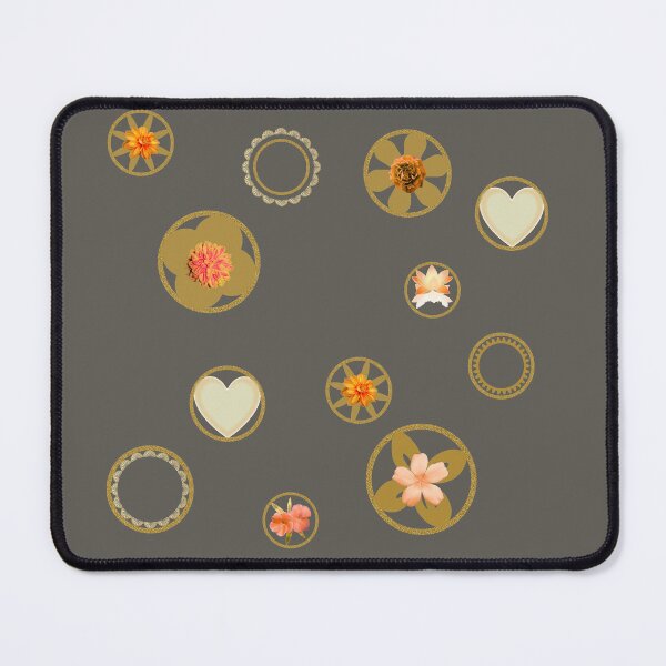 Item preview, Retro Floral Pattern Cute Autumn Flowers Art designed and sold by PaniKulka.