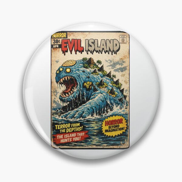 Item preview, Evil Island designed and sold by Lost Dream Art.