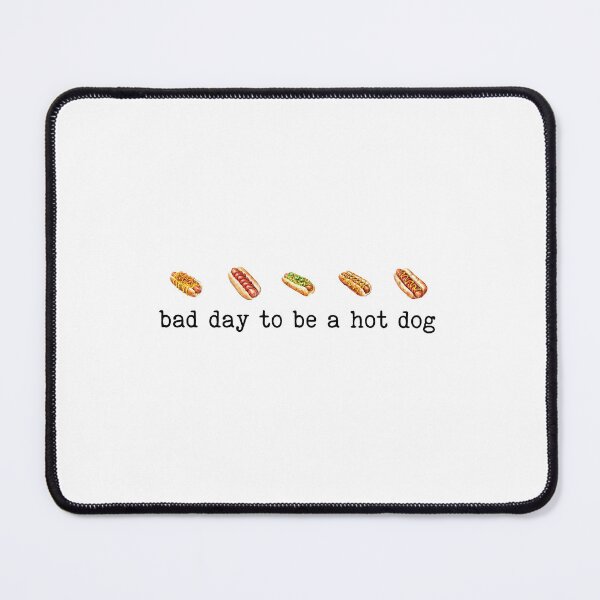 Item preview, Bad Day to Be a Hotdog, Funny Retro designed and sold by Hiwerelisa.