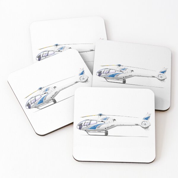 Item preview, EUROCOPTER EC120 VH-ECP MICROFLITE 2005 designed and sold by Grubby Fingers Aircraft Illustration.