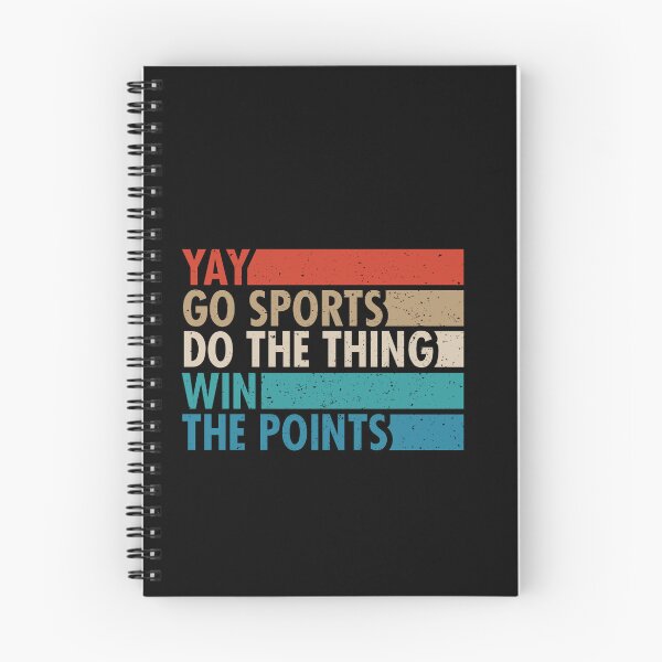 Item preview, Go Sports, Do The Thing, Win The Points - Funny Sports Team Fan Gift designed and sold by malicaferrha.
