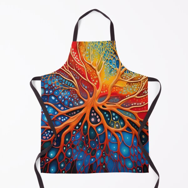 Item preview, Aboriginal Inspired Dot Art - Comprehensive Lava Tree designed and sold by GrinGalore.