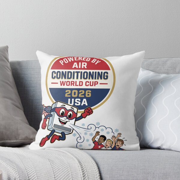 Item preview, Powered by Air Conditioning — World Cup 2026 Badge V1 designed and sold by 1RSN.