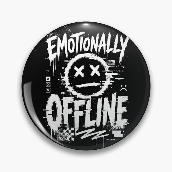 Item preview, Emotionally Offline Glitch Face Alternative Grunge  designed and sold by Mr Lee.