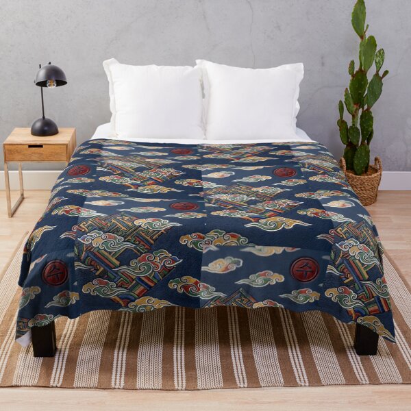 Item preview, ​Korean Traditional Dancheong Lotus Pattern - Aesthetic Art designed and sold by SOOstudio73.