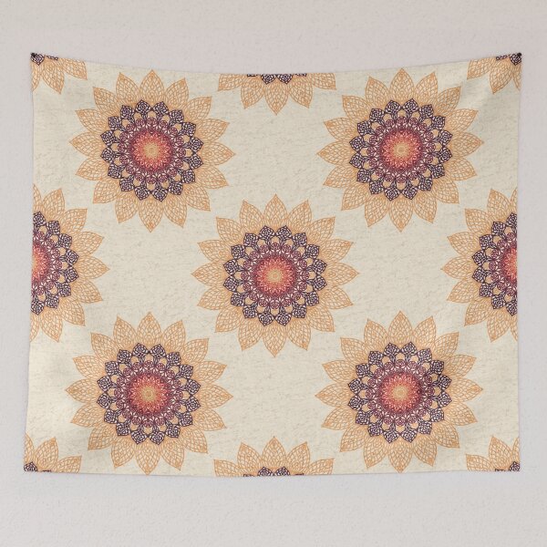 Item preview, Vintage Boho Floral Mandala Pattern designed and sold by Digitara8595.