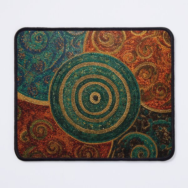 Item preview, Aboriginal Inspired Dot Art - Primary Circle Elements designed and sold by GrinGalore.