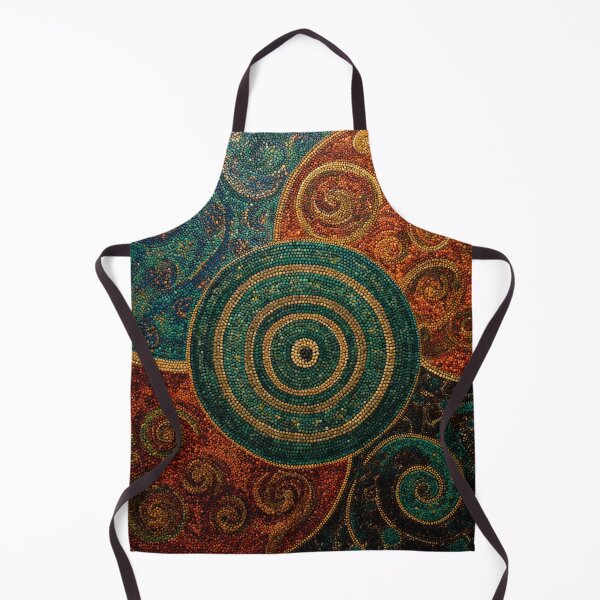 Item preview, Aboriginal Inspired Dot Art - Primary Circle Elements designed and sold by GrinGalore.