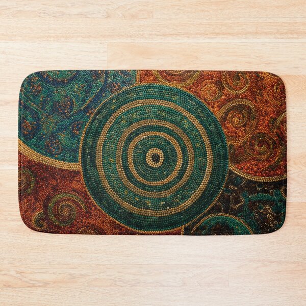 Item preview, Aboriginal Inspired Dot Art - Primary Circle Elements designed and sold by GrinGalore.