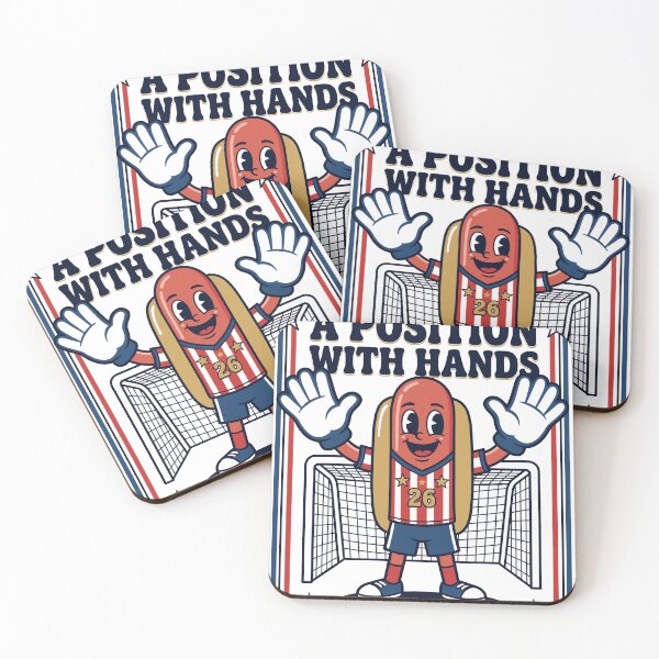 Item preview, Finally a Position with Hands — Hot Dog Goalkeeper V1 designed and sold by 1RSN.