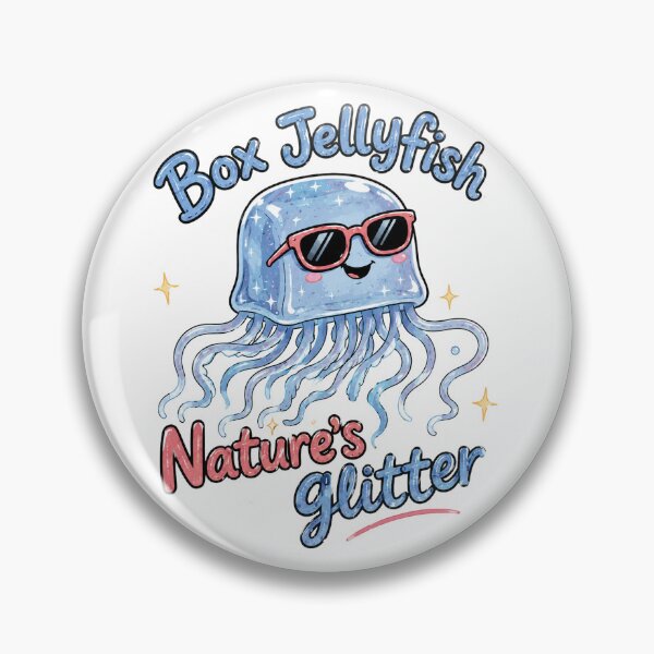 Item preview, Box Jellyfish Nature Glitter Australia Beach designed and sold by Yellowriversss.