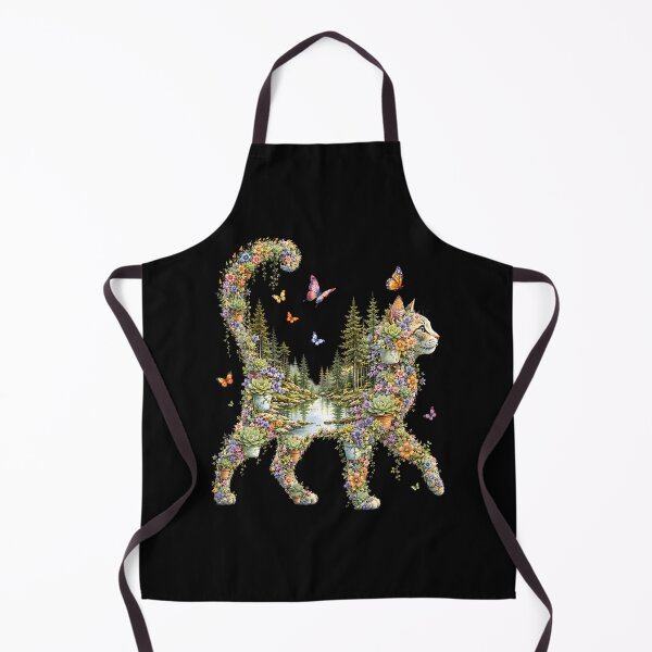 Item preview, Boho Cat Plants Floral Nature Wildflower Succulent Cat Lover designed and sold by Fereskabilon.