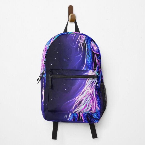 Item preview, Psychedelic Neon Alien Goddess Butterfly Illustration designed and sold by Hen-C-Art.