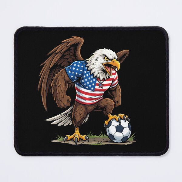 Item preview, USA Eagle — Football World Cup 2026 Cartoon Mascot designed and sold by David Mateo ArtWorks.