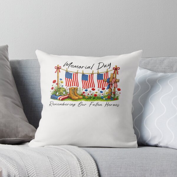 Item preview, Memorial Day Remembering Our Fallen Heroes Patriotic Us Flag designed and sold by Fereskabilon.