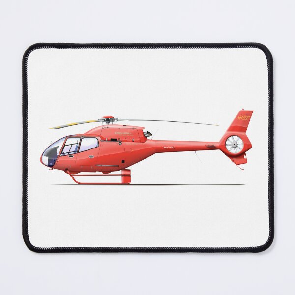Item preview, EUROCOPTER EC120 VH-ECP MICROFLITE 2007 designed and sold by Grubby Fingers Aircraft Illustration.