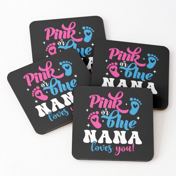Item preview, Pink Or Blue Nana Loves You Gender Reveal Baby designed and sold by Fereskabilon.