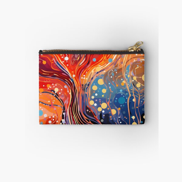 Item preview, Aboriginal Inspired Dot Art - Lava Flow Inside the Sea designed and sold by GrinGalore.