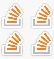Stackoverflow Sticker Bundle 4x Sticker