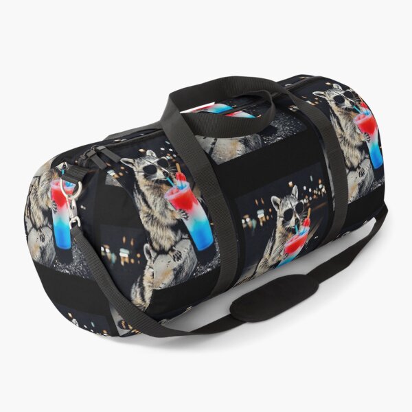 Item preview, 4th of July Raccoon Drinking Patriotic Slushie designed and sold by Hiwerelisa.