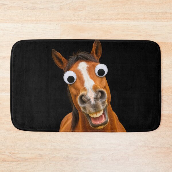 Item preview, Funny Horse Googly Eyes Meme | Silly Cartoon Horse  designed and sold by DrimitStore.