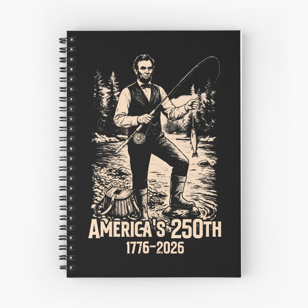 Item preview, Abraham Lincoln Fishing Funny Retro Vintage Fisherman designed and sold by Fereskabilon.