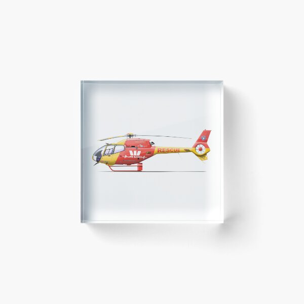Item preview, EUROCOPTER EC120 VH-ECP WESTPAC 2015 designed and sold by Grubby Fingers Aircraft Illustration.