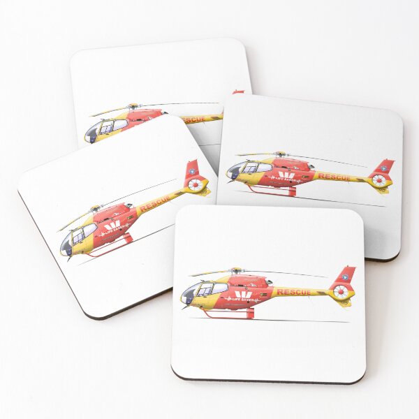Item preview, EUROCOPTER EC120 VH-ECP WESTPAC 2015 designed and sold by Grubby Fingers Aircraft Illustration.