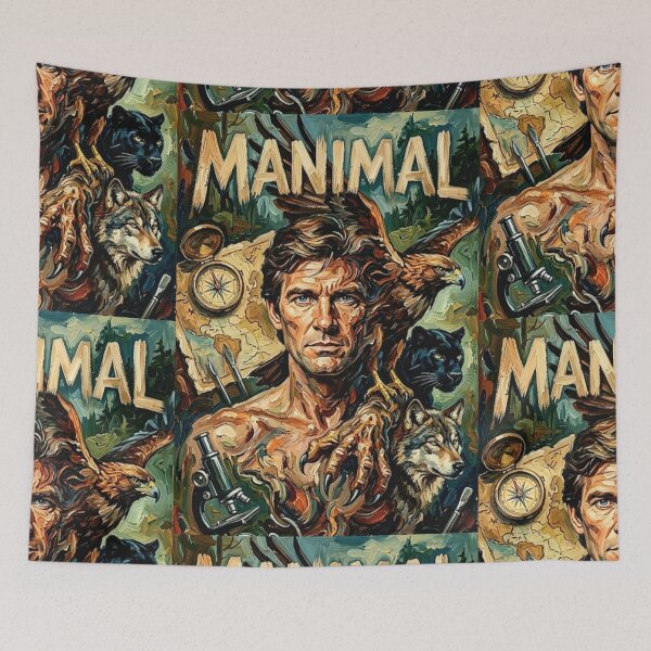Item preview, The Shapeshifter – Manimal Fine Art Print designed and sold by Art's Diner.