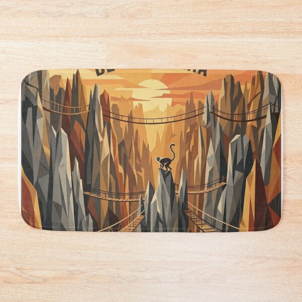 Item preview, Tsingy Stone Forest Madagascar Travel Aesthetic Design designed and sold by ArtsyExplorer.