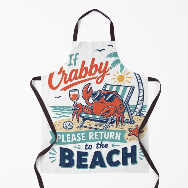 Item preview, Crabby Beach Vibes T-Shirt designed and sold by JasoncarrTe.