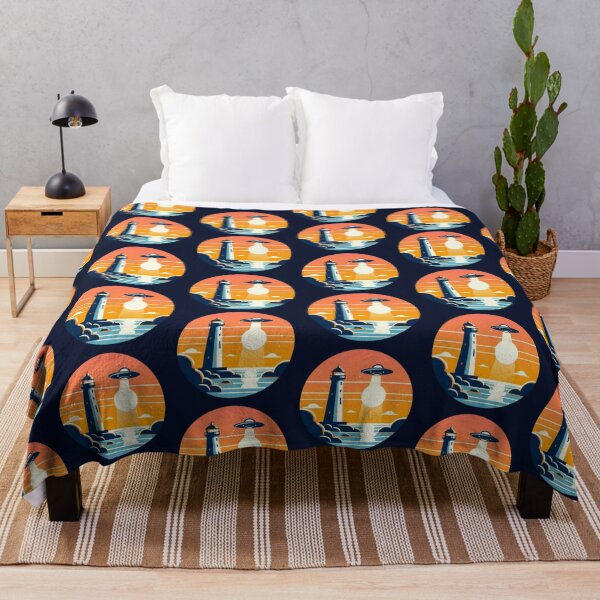 Item preview, Lighthouse Signal – UFO Horizon Encounter designed and sold by Dogandesighn.