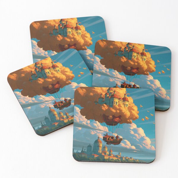 Item preview, Unreal dream landscape Design - Aesthetic Pattern Print Design for fabrics designed and sold by Just4Sinners.