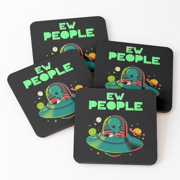 Item preview, Ew People Funny Introvert Sarcastic Anti Social designed and sold by crazydotdesigns.