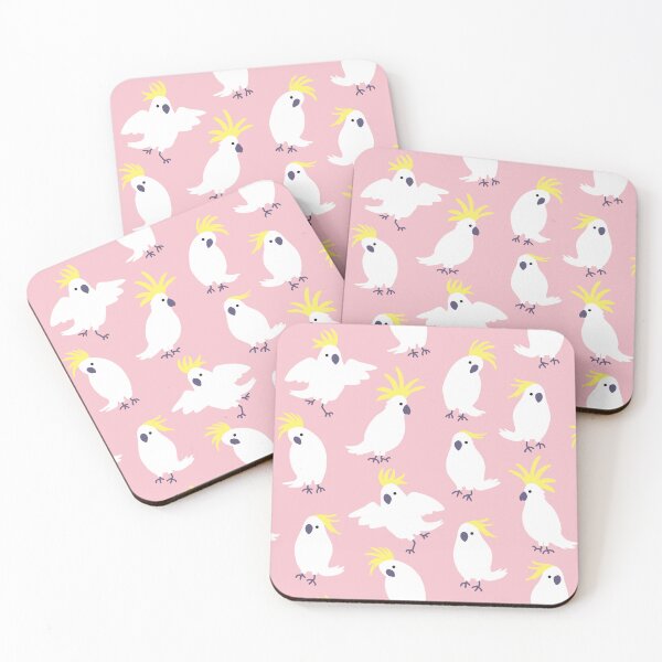 Item preview, Cockatoos on Pink designed and sold by samitomato.