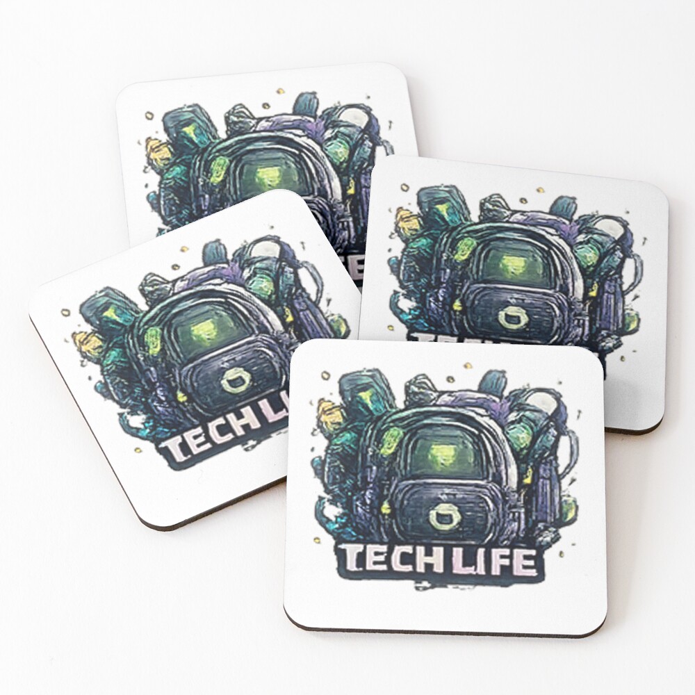 Item preview, Coasters (Set of 4) designed and sold by Aether-Pixels.