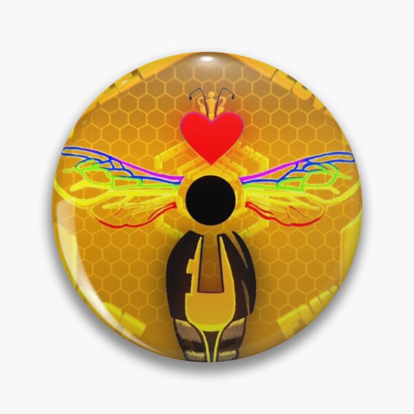 Item preview, AnayaFX Honeycomb Gold BeeLove.Fun Queen Bee Love Buzz,  designed and sold by BeeLoveDotFun.