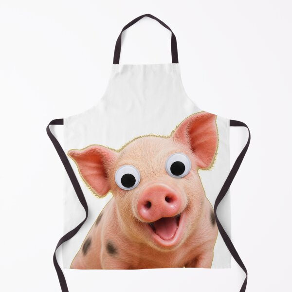 Item preview, Funny Pig With Googly Eyes | Cute Farm Animal Cartoon Tee designed and sold by DrimitStore.