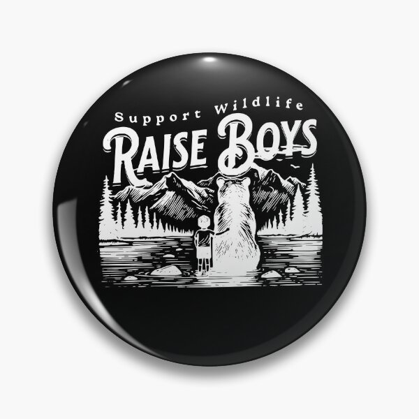 Item preview, Support Wildlife Raise Boys designed and sold by Nadoor.