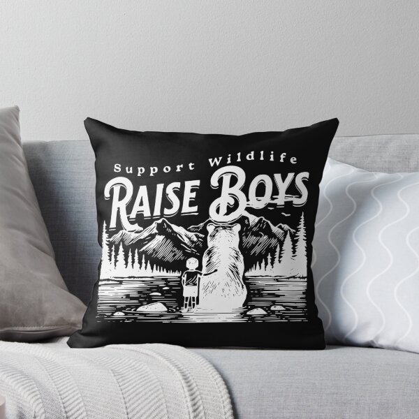 Item preview, Support Wildlife Raise Boys designed and sold by Nadoor.