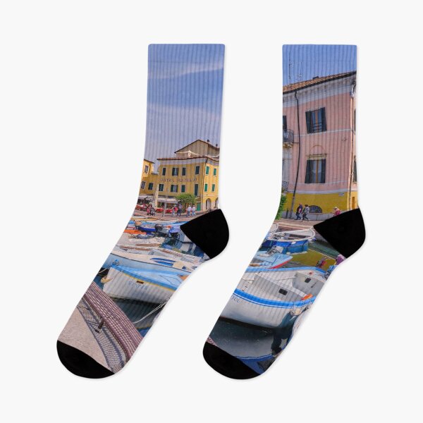 Item preview, Bardolino Marina and Colourful Buildings designed and sold by Violaman.