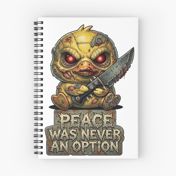 Item preview, Duck Knife Peace Was Never an Option designed and sold by SignalStatic.