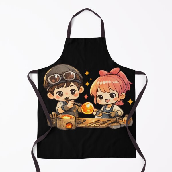 Item preview, Glass Blowing - kawaii glass art designed and sold by DamioPolArt.